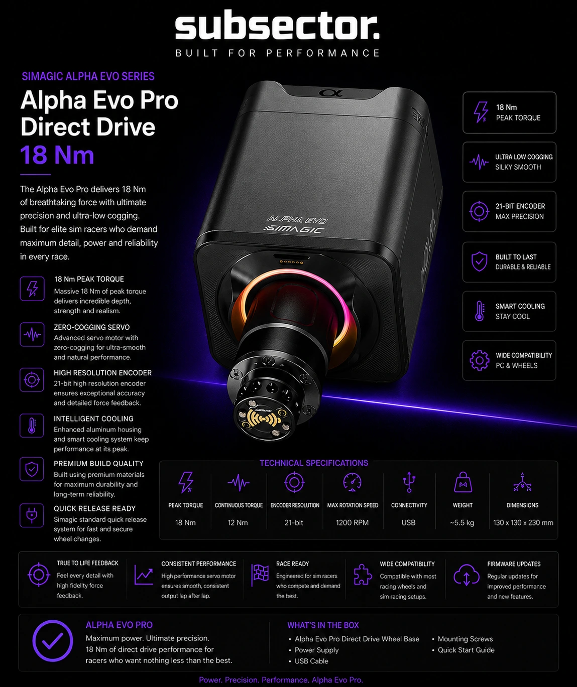 Simagic Alpha Evo Pro