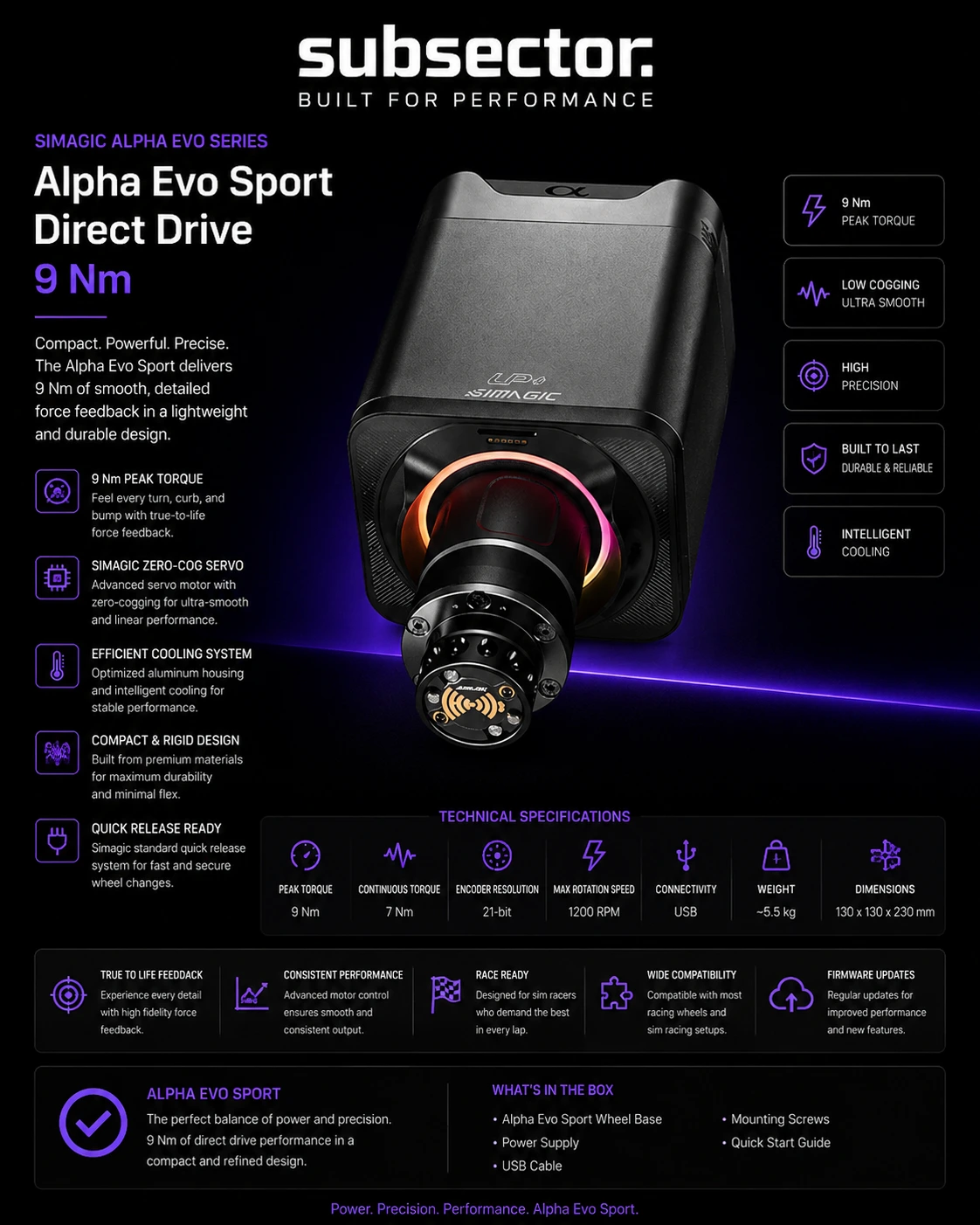 Simagic Alpha Evo Sport