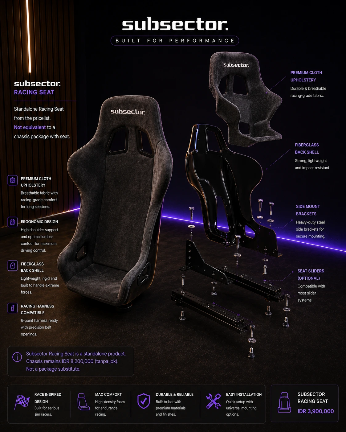 Subsector Racing Seat