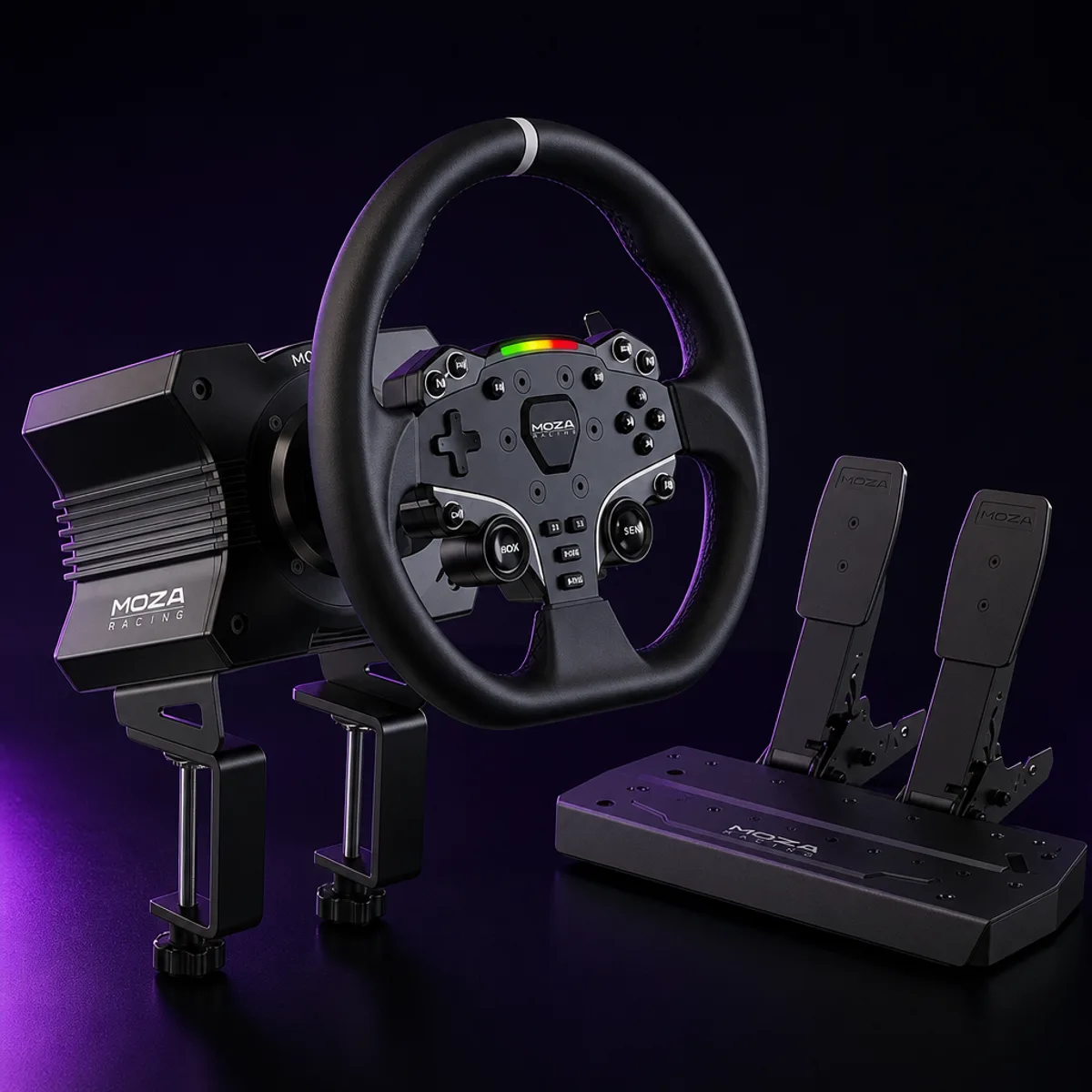 Moza R5, 2 pedals